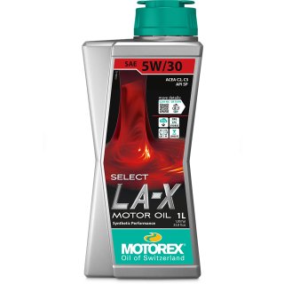 MOTOREX Select LA-X SAE 5W/30