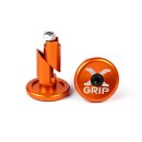 X-GRIP Lenkerenden orange