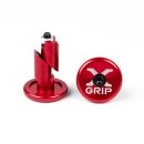 X-GRIP Lenkerenden rot