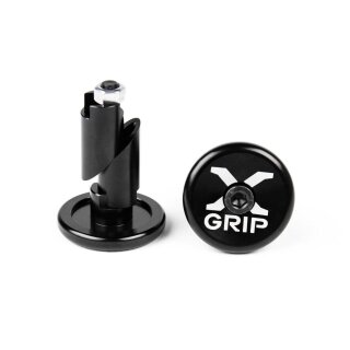 X-GRIP Lenkerenden schwarz