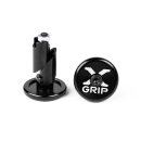 X-GRIP Lenkerenden schwarz
