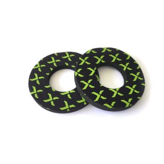 X-GRIP Griff Donuts  schwarz - gr&uuml;n
